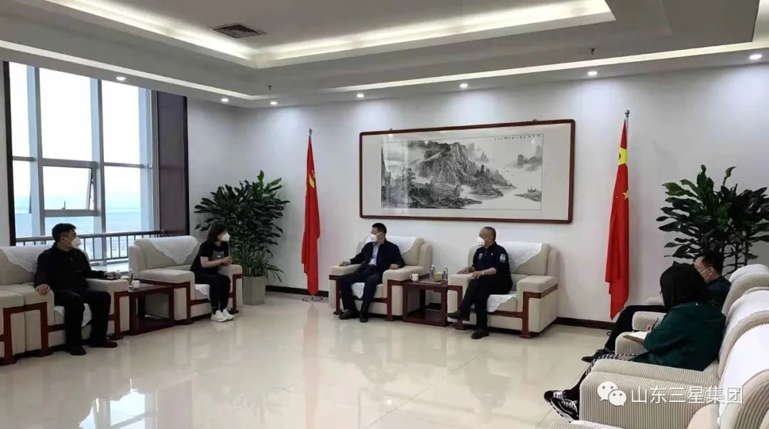 鄒平市委常委、宣傳部長(zhǎng)，副市長(zhǎng)商獻(xiàn)文到山東三星集團(tuán)調(diào)研疫情防控和生產(chǎn)經(jīng)營(yíng)情況