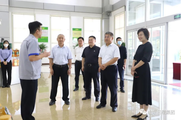 濱州市人民檢察院黨組書(shū)記、檢察長(zhǎng)王體功來(lái)山東三星集團(tuán)調(diào)研